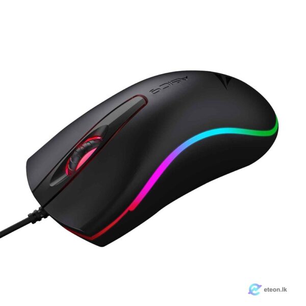 Alcatroz ASIC 9 RGB FX Black USB Mouse