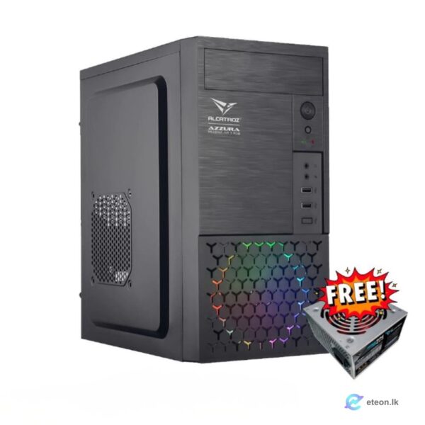Alcatroz AZZURA MILLENIA AIR 1/2/3 RGB PC Chassis with Magnum Pro 235 8cm PSU