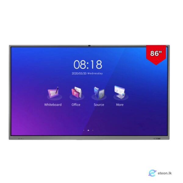 Amida Smartboard 86" Smart Interactive Display 4K UHD (Android 8GB+128GB, Anti-glare)
