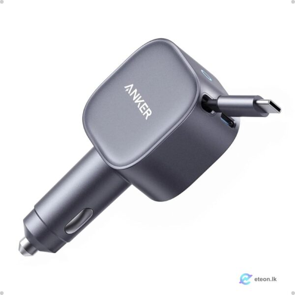 Anker 2-in-1 Clutter-Free Car Charger Car Charger