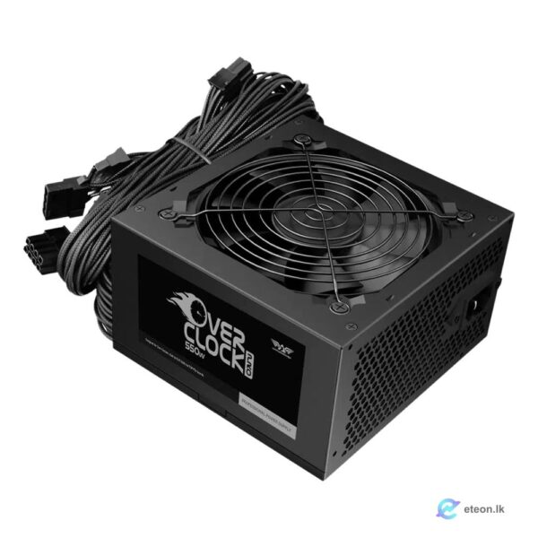 Armaggeddon OVERCLOCK PRO 550W BLACK Gaming Power Supply