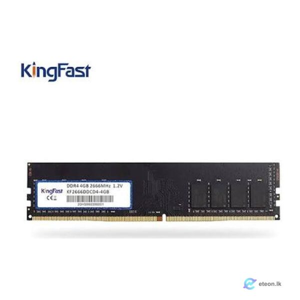 Kingfast 4GB DDR4 2666MHz UDIMM Desktop Memory