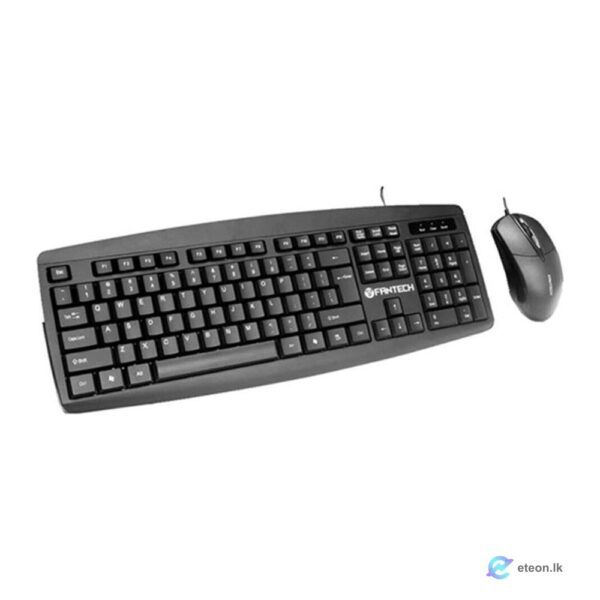 Fantech KM100 Wired Office Keyboard & Mouse Combo