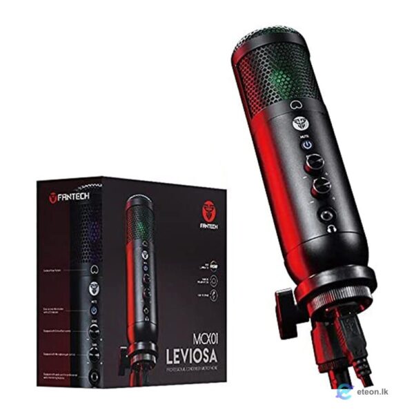 Fantech MCX01 Leviosa RGB Professional Condenser Microphone