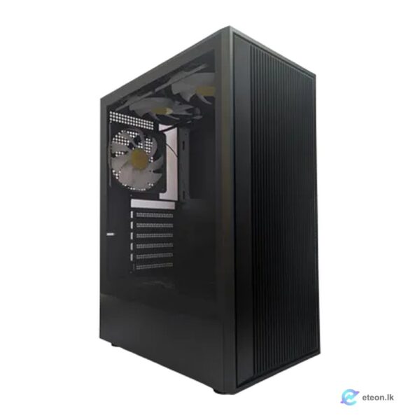 H3W Gaming Casing with 3 Fans, CR USB 3.0 (445x205x405)