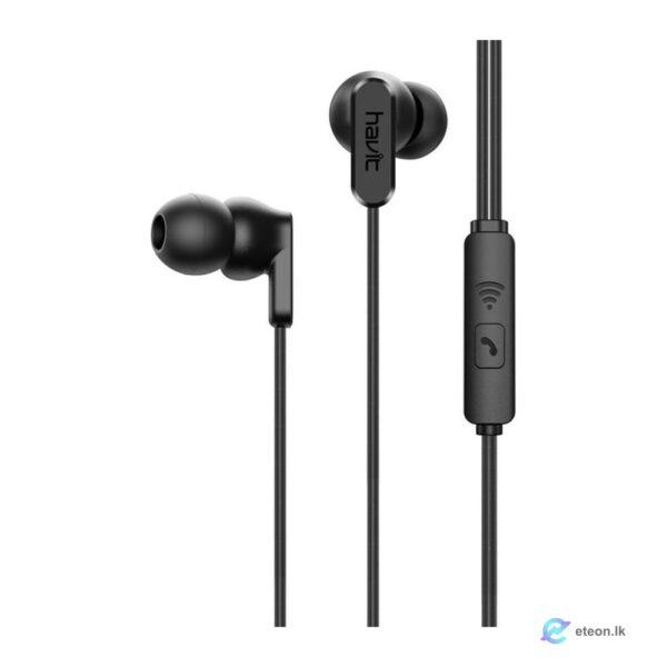 Havit E73P Wired In-Ear Earphones (Black)
