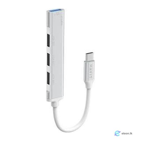 Havit HV-H41 USB Hub (Silver)