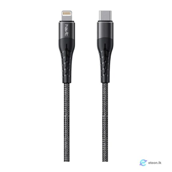 Havit HV-RH14 20W USB-C to Lightning Cable (Black)