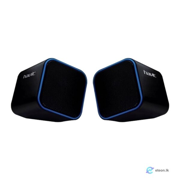Havit HV-SK473 USB 2.0 Desktop Speakers (Black+Blue / Black+Red)