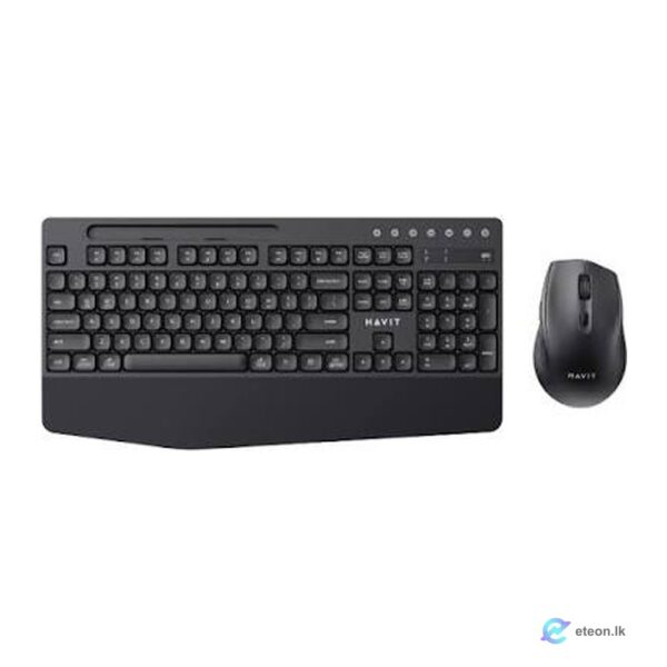 Havit KB251WB Wireless Keyboard + Mouse Combo (Black+Grey)