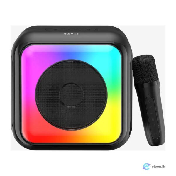 Havit SK842BT Bluetooth Party Speaker with 2 Microphones (Black)