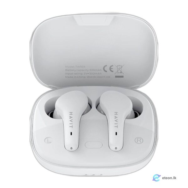 Havit TW959 TWS Earbuds (White)