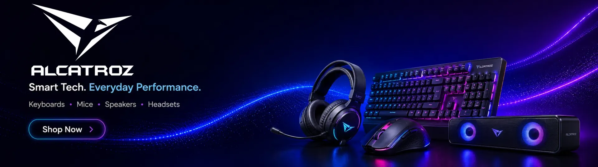 Home 2 Alcatroz computer accessories Sri Lanka banner
