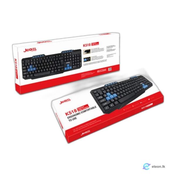 Jedel K518 Wired Keyboard