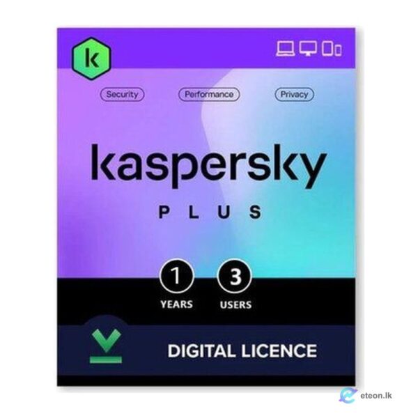 Kaspersky Plus - 3 User 1 Year