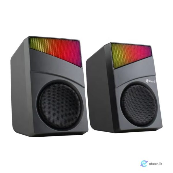 Kisonli X35 RGB Desktop USB Speaker
