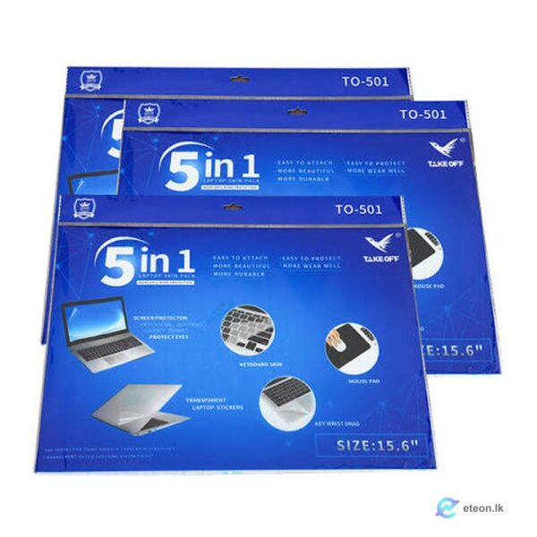 Laptop 5 in 1 Skin Set
