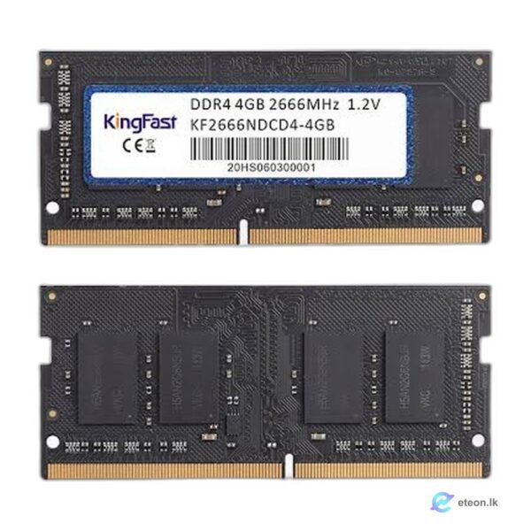 Kingfast 4GB DDR4 2666MHz SODIMM Laptop Memory