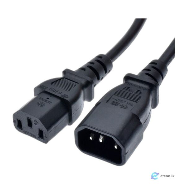 Male to Female Power Extension Cable 1.5M