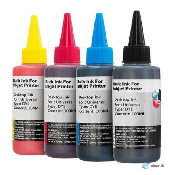 Printer Ink Bottle (Black / Magenta / Cyan / Yellow)