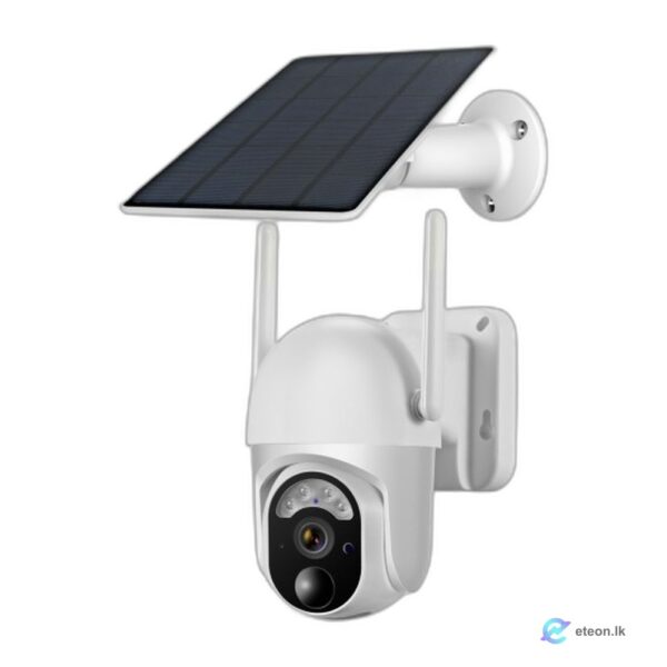 S40 3MP Solar Cloud WiFi PTZ Camera with Battery Backup