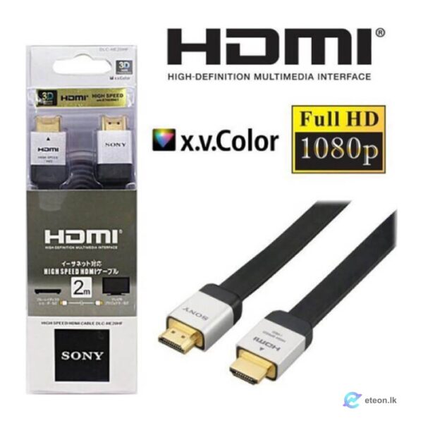 Sony HDMI Cable 2M