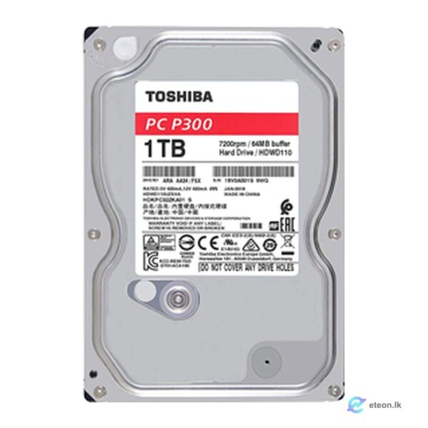 Toshiba 1TB 3.5" Desktop HDD