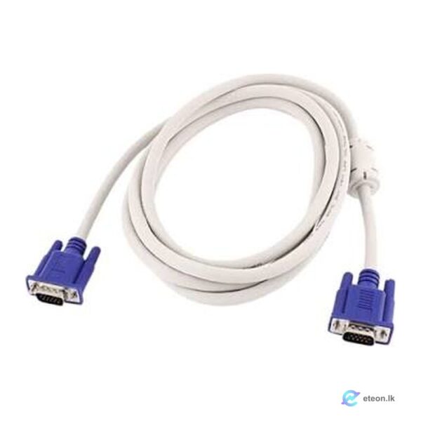 VGA Cable 3+4 White 1.5M