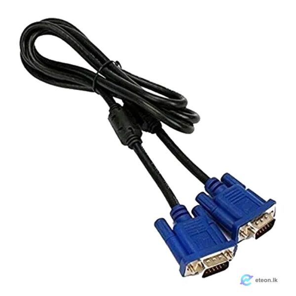 VGA Cable 4+5 Black (Samsung Type) 1.5M